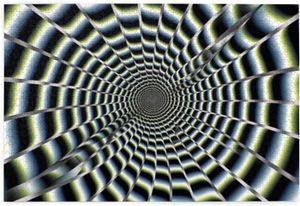 PUZZLE Puzzle illusion d'optique en spirale de 1 000 pièc
