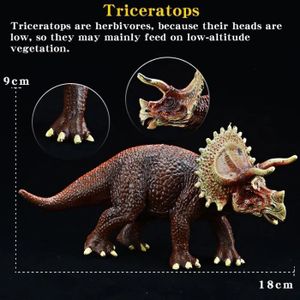 FIGURINE - PERSONNAGE Dinosaure-2 - Dinosaures du Monde des Animaux pour Enfant, Simulation, Figurines d'Action, Modèle Pentacerato