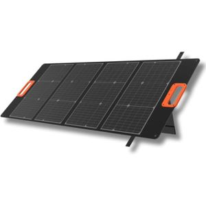 KIT PHOTOVOLTAIQUE Panneau solaire pliable 100W avec sortie USB C compatible avec groupes électrogènes pour camping et randonnée - LX SPP10.[Z2008]