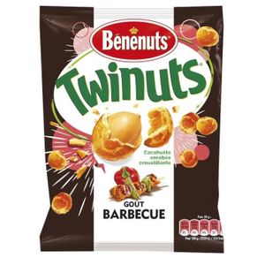 TUILES & TORTILLAS BENENUTS TWINUTS - Twinuts Gout Barbecue 150G - Lo
