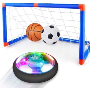 BALLE - BOULE - BALLON Ballon de Foot Lumineux, Jouet Enfant Garçons Filles Air Power Football LED Rechargeable Entraînement Cadeau pour 3-10 Ans   