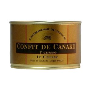 PLAT CUISINÉ VIANDE Confit de Canard (1 cuisse) 380g