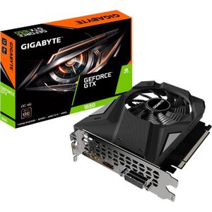 CARTE GRAPHIQUE INTERNE GIGABYTE GeForce GTX 1650 D6 OC 4 Go (GV-N1656OC-4
