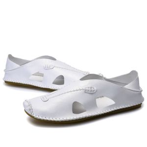 sandales tressées homme