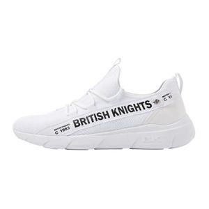BASKET Baskets British Knights Bennet - Blanc/Noir - 45 -