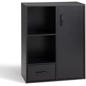 Petit Meuble De Rangement Noir Achat Vente Pas Cher