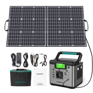 Générateur D'Énergie Portable 200W 178Wh-Générateur solaire portable-Groupe  Électrogène Station Energie, Alimentation de Secours - Cdiscount Bricolage