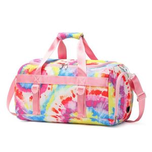 Sac de sport avec poche humide et compartiment à chaussures pour homme et  femme - Motif tête de mort - Motif tête de mort - Rose - Pour homme et  femme, multicolore 