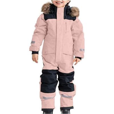 Combinaison De Ski Enfant 2 Pièces Chaudes Et Imperméables - Veste à Capuche + Pantalon De Neige Pour Fille Et Garçon 3-10 Ans