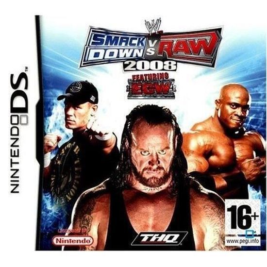 WWE SMACKDOWN VS RAW 2008 / JEU CONSOLE NINTENDO D Cdiscount Jeux vidéo