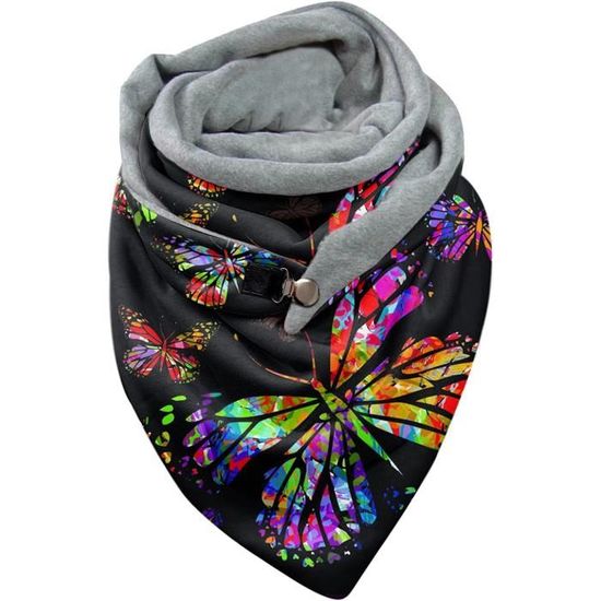 Écharpe Homme Soie Synthétique Double Face - 170x30 Cm - Printemps/Automne