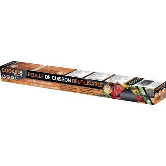 Feuille de cuisson réutilisable Cookina - Cdiscount Maison