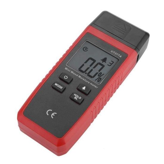 Testeur Humidité Mur Bois Humidimetre Avec Écran Lcd Fonction D'Alarme Testeur D'Humidité Pour
