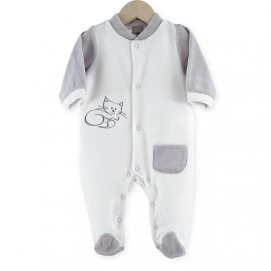 Pyjama Naissance Bebe Mixte Velours Petit Chat Cdiscount Pret A Porter Pyjama Naissance Bebe Mixte Velours Petit Chat Cdiscount Pret A Porter