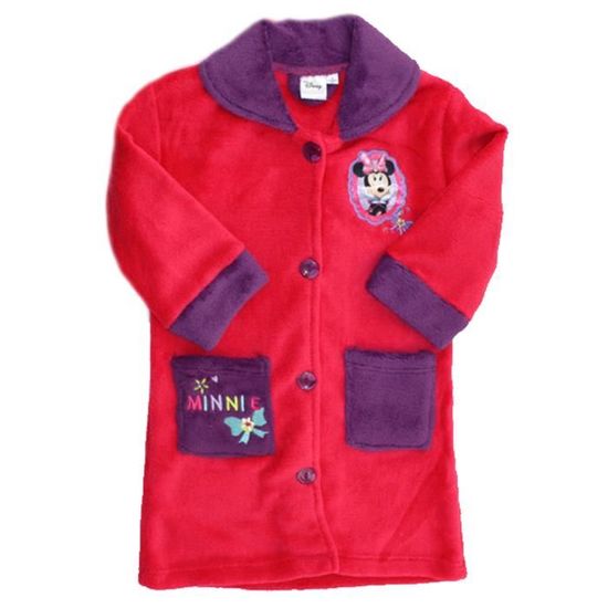 Peignoir Robe De Chambre Minnie Rose Rose Achat Vente Robe