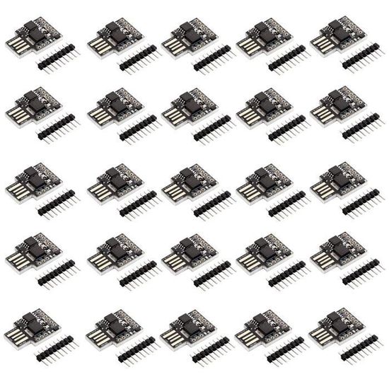 5x Cartes De Développement Digispark ATTINY85 Micro USB - Compatible Arduino IDE - Pour Projets électroniques