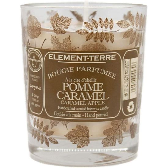 Bougie Parfumée 200g - 50 Heures De Mimosa, Cire Naturelle Artisanale Française