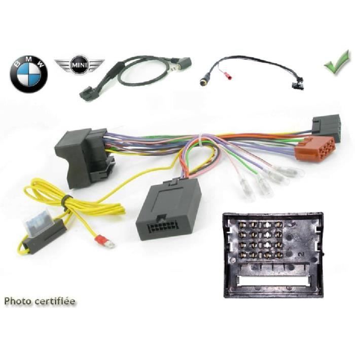 Interface Cde au Volant BMW Serie 1/ 3/ 5/ 6/ 7/Mini/ Z4/ X1 ap01 JVC - ADNAuto - ADN-CAV