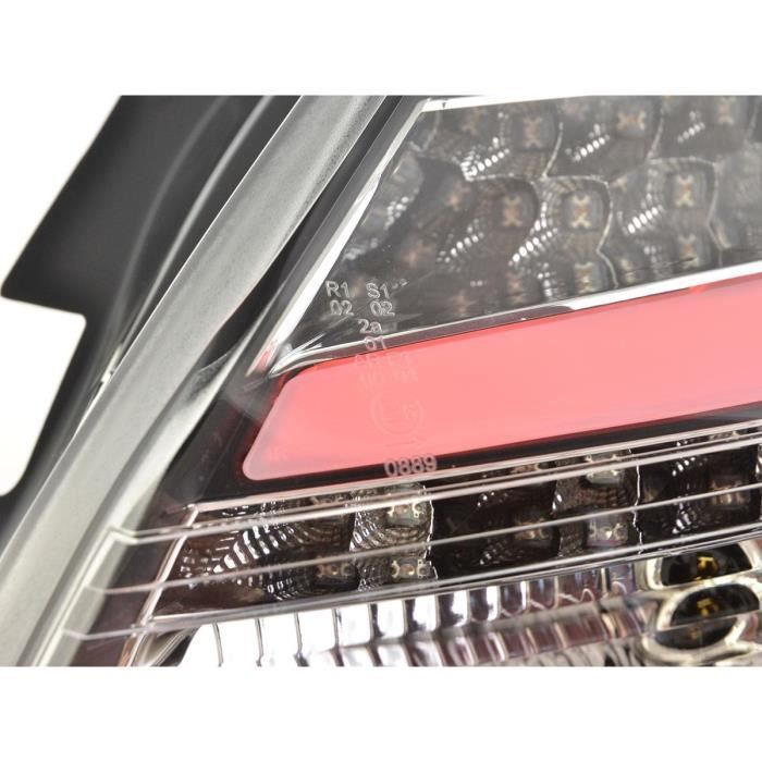 Paire feux arrière Ford Focus 3 de 2011 a 2014 Noir Led