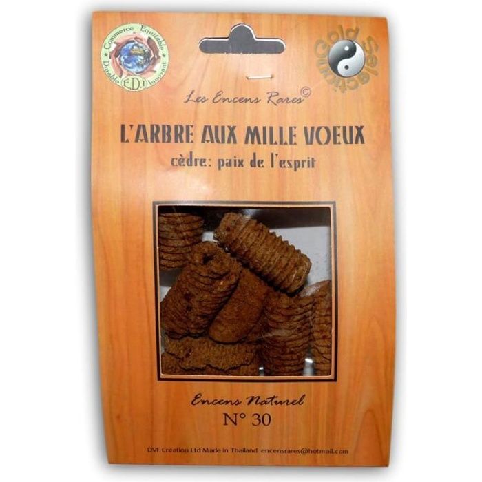 Encens rares Arbre aux mille voeux - Paix de l esprit - 25 gr