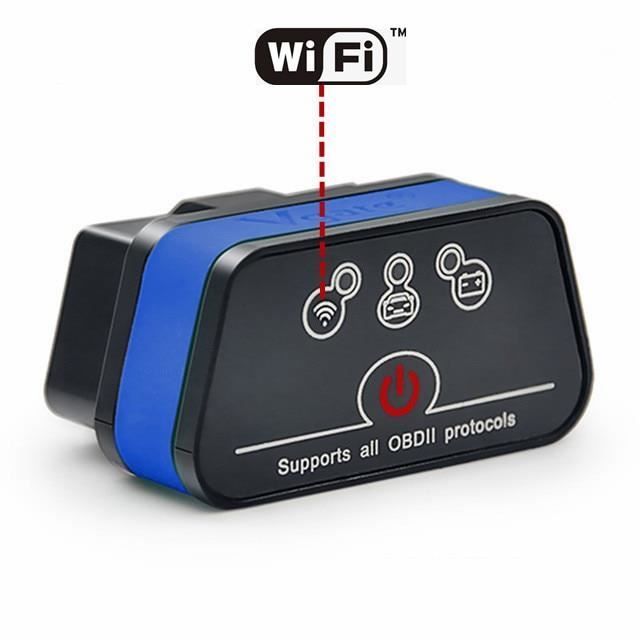 Vgate iCar 2 OBD2 diagnostic automatique ELM327 Wifi-Bluetooth pour IOS iPhone-Android Icar2 Bluetooth wifi ELM - Type Wifi BBlue