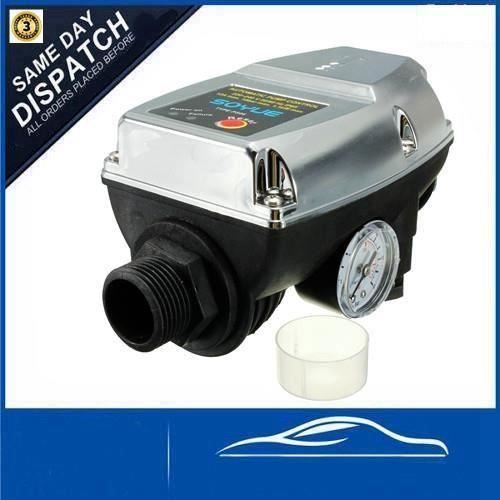 Régulateur pression Interrupteur contrôle Marche Arrêt Pompe à Eau Réglable Me47345