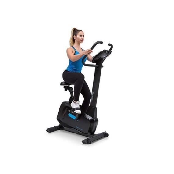 Capital Sports Evo - Cardiobike, Vélo d'appartement, Bluetooth, 32 Niveaux de résistance magnétique, Appli Kinomap, Volant d'inertie