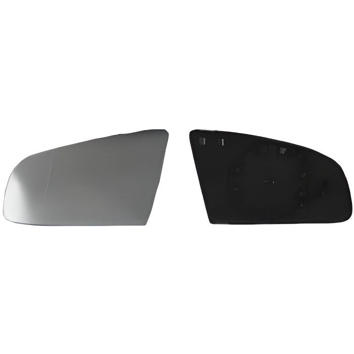 Miroir Glace rétroviseur gauche pour AUDI A3 II ph.1 SPORTBACK 2004-2008, dégivrant, asphérique.