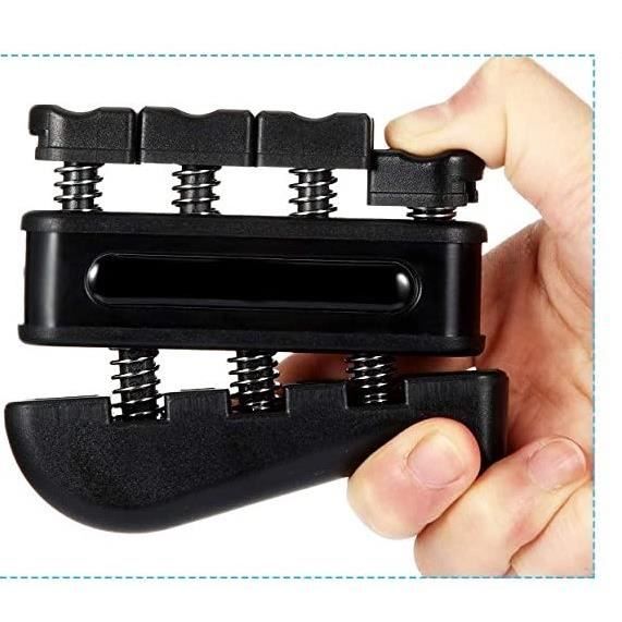 CABLING®Muscleur de doigts et appareil d'exercices pour la main - Pour s’entrainer à la guitare, basse, ukulélé, piano -anti-stress