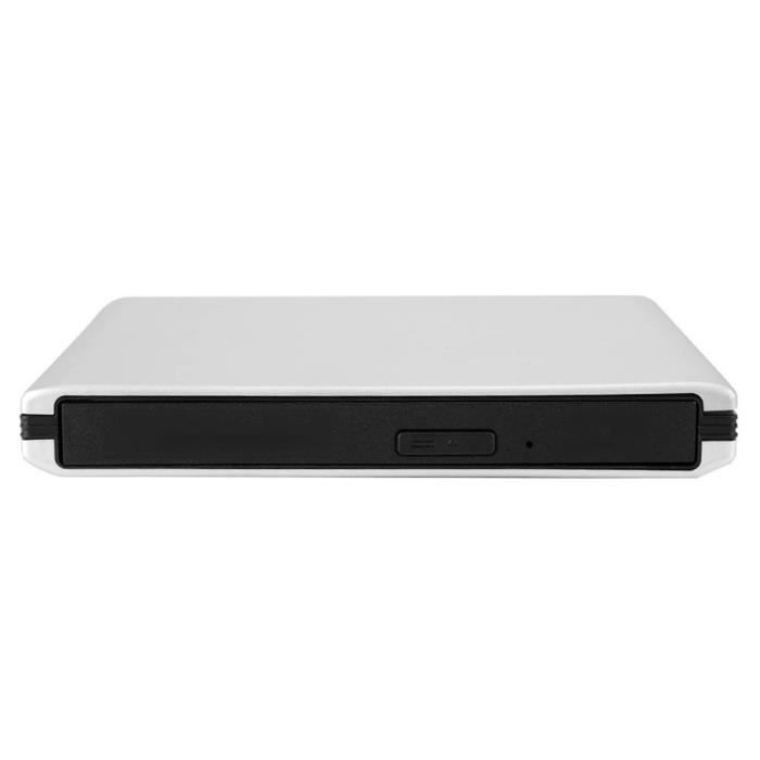 Lecteur de DVD externe Blu-ray CD, lecteur optique externe de lecteur de CD-ROM DVD 3.0 USB USB Prise en charge de la lecture,