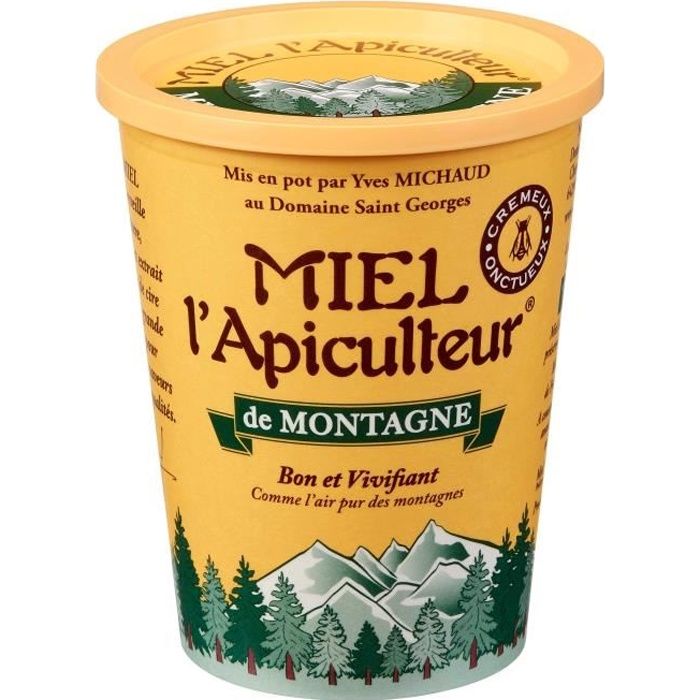 MIEL D'APICULTEUR Miel de montagne crémeux - 500 g