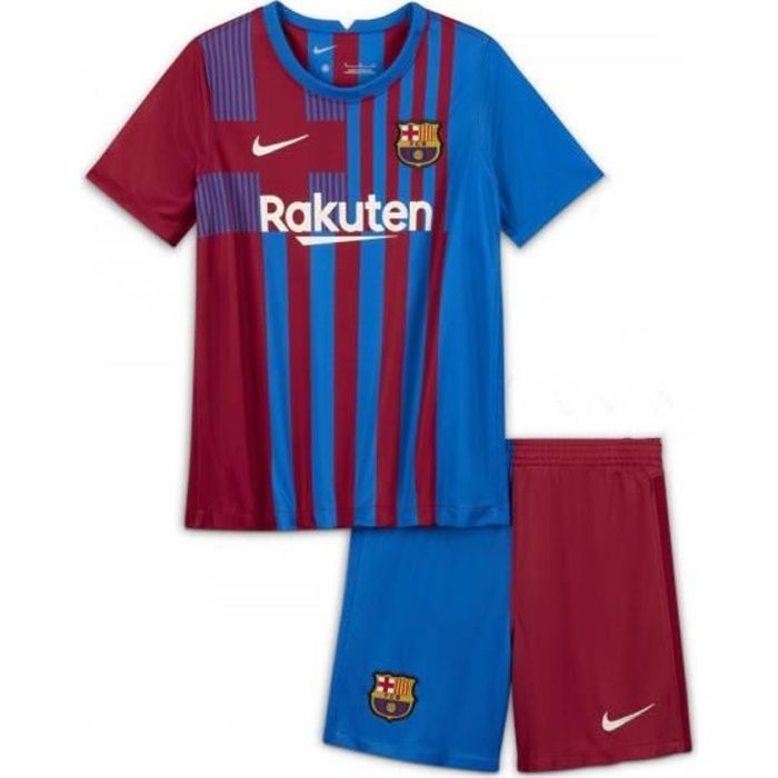 Nouveau Maillot de Foot Barcelones 2021 2022 Barcelonas Barcas Pas Cher pour Enfants Garçon