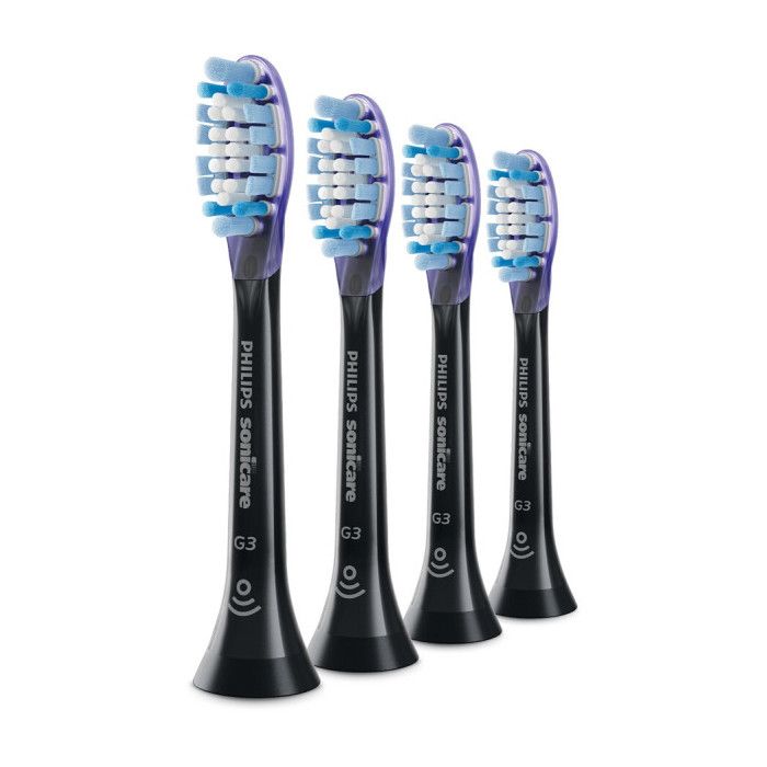 Philips Sonicare Premium Gum Care Têtes de Brosses Noires 4 unités