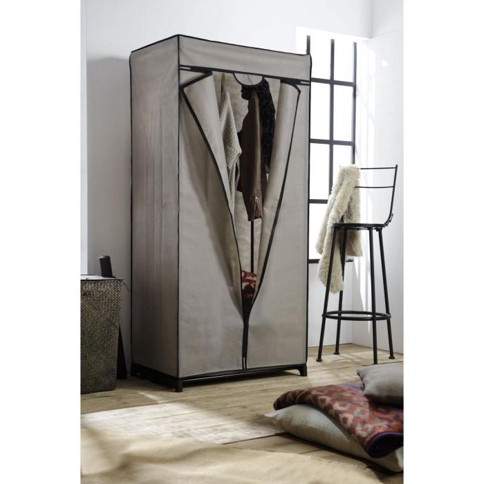 Penderie dressing chic beige