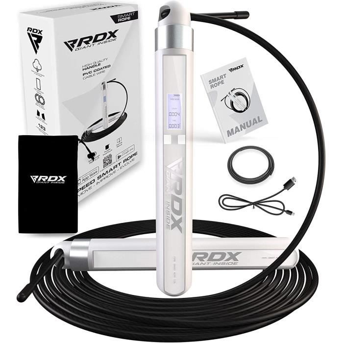 RDX Corde à Sauter Numérique Compteur Calories Speed Jump Rope Réglable 10.3FT
