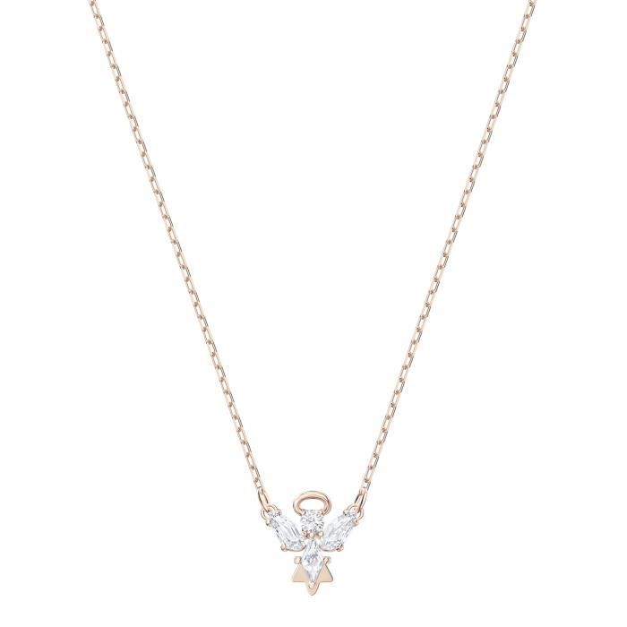 Sautoir - Collier - Collier Swarovski Angel - Matière:Plaqué