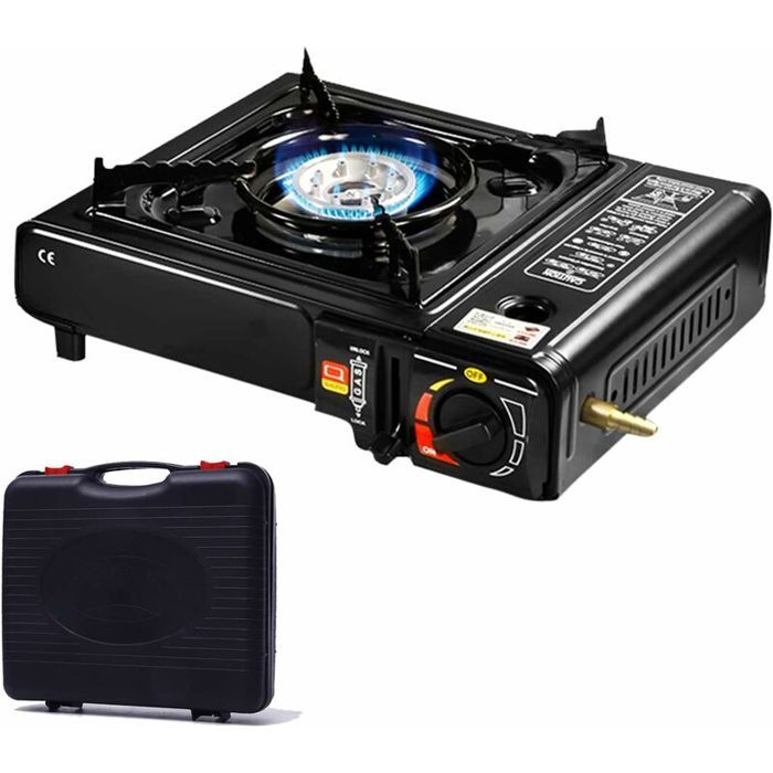Rchaud Gaz de Camping Portable 2900 W avec tui de Transport Double Usage couleurs multiples YYV