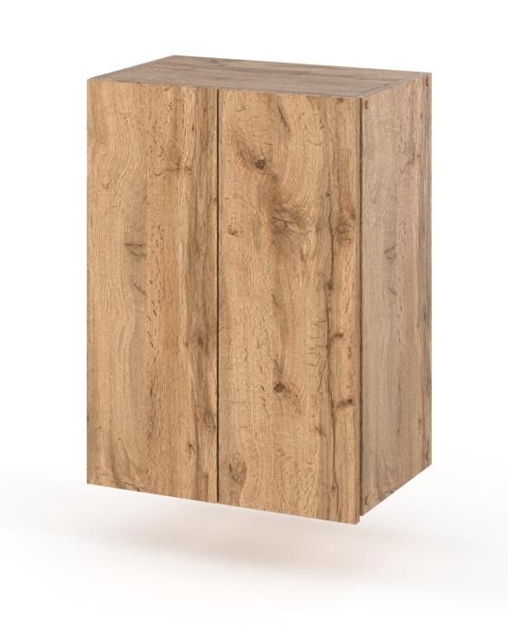 Meuble de salle de bain suspendu en chêne Wotan 40 cm Colonne de salle de bain pour salle de bain