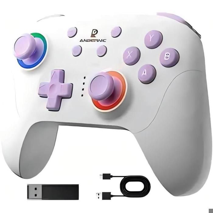 ANBERNIC Contrôleur de jeu RG P01 Compatible pour SwitchPCSteamAndroidIOS ADAPTATEUR MANETTE - vue 2