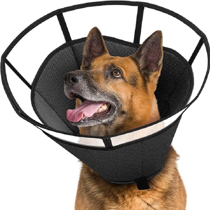 Meilleurs prix pour Collier de convalescence respirant et souple pour chiens et chats de grande moyenne et petite taille.