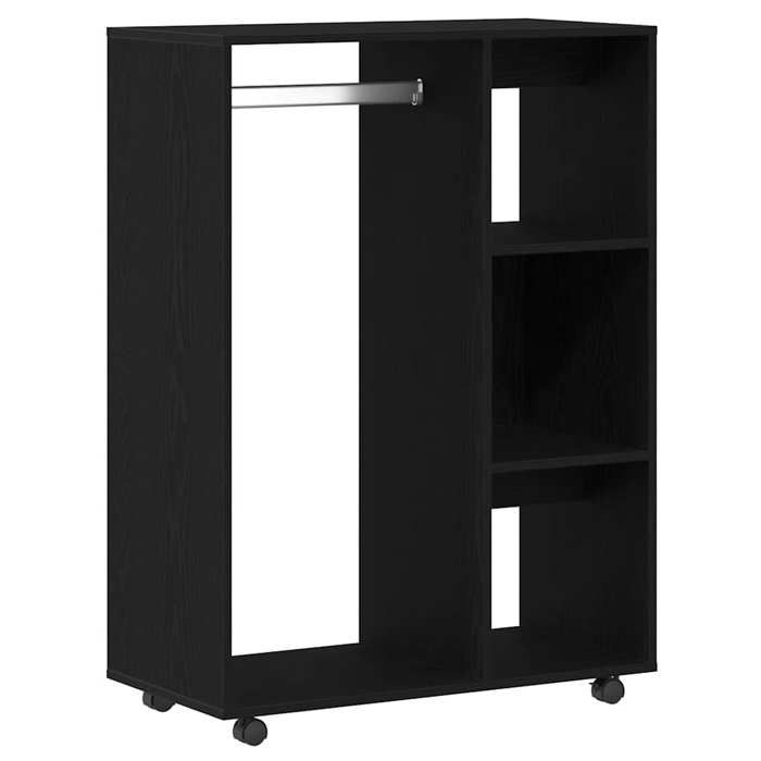Black FridayArmoire en chêne noir 80x40x110 cmVidaxlpour Couloir Chambrebureau - Bois dingénierie FR25_80232506