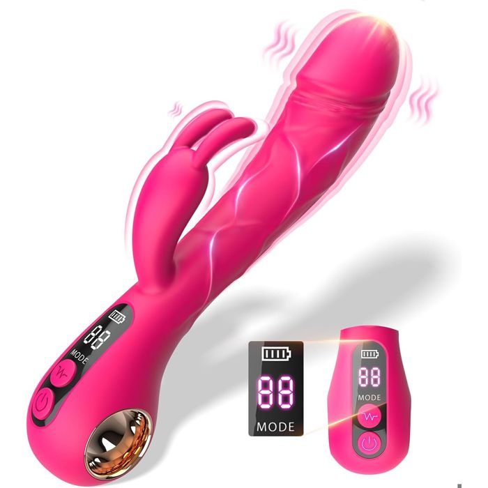 Vibromasseur Point G LED - Neuf - Marque Liaison En Silicone Et Verre
