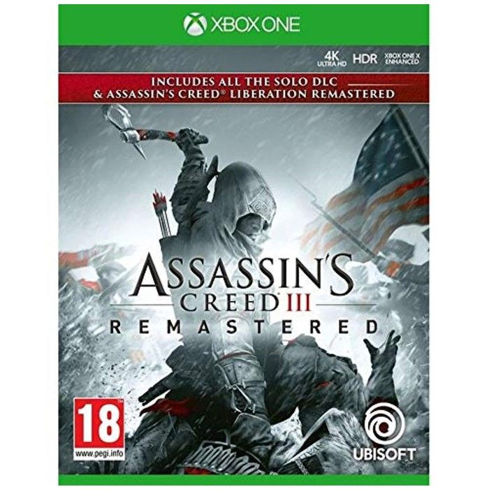 Assassins Creed III Remastered (Xbox One) Occasion