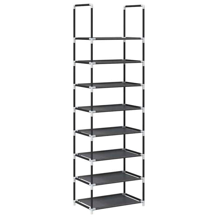 EASYLIFE Étagère à chaussures 8 niveaux 44x28x145 cm tissu non-tissé VIDAXL Cadre stable LL20051