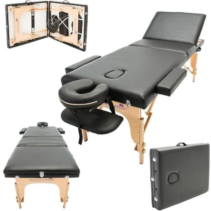 Massage Imperial Chalfont Table De Massage Reiki Leger Noir