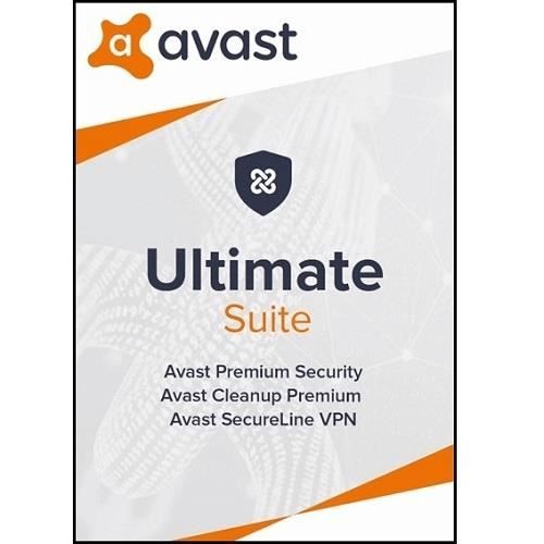 Avast Ultimate 2024 - ( 3 Ans / 10 Appareils ) | Version Téléchargemen