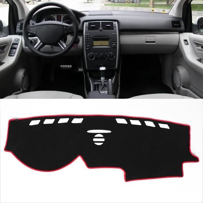 Akozon Couverture De Tableau De Bord Tapis De Protection Pour Tableau De Bord De Voiture Dashmat Ombre Du Soleil Pad Moto Bande