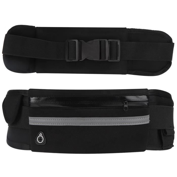 Ceinture De Sport Running Avec Poche Pour Smartphone - Bum Bag Argenté - Sac Banane Course