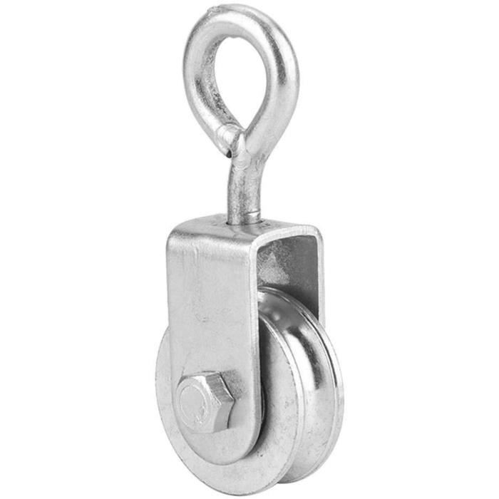 Roue De Poulie Câble Métallique 48mm - Bloc De Roulement Haute Résistance Opération Douce