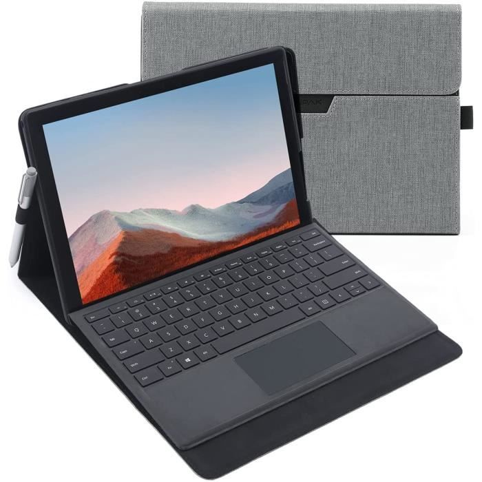 Microsoft Surface Pro 7 Coque, Housse de Protection pour Surface